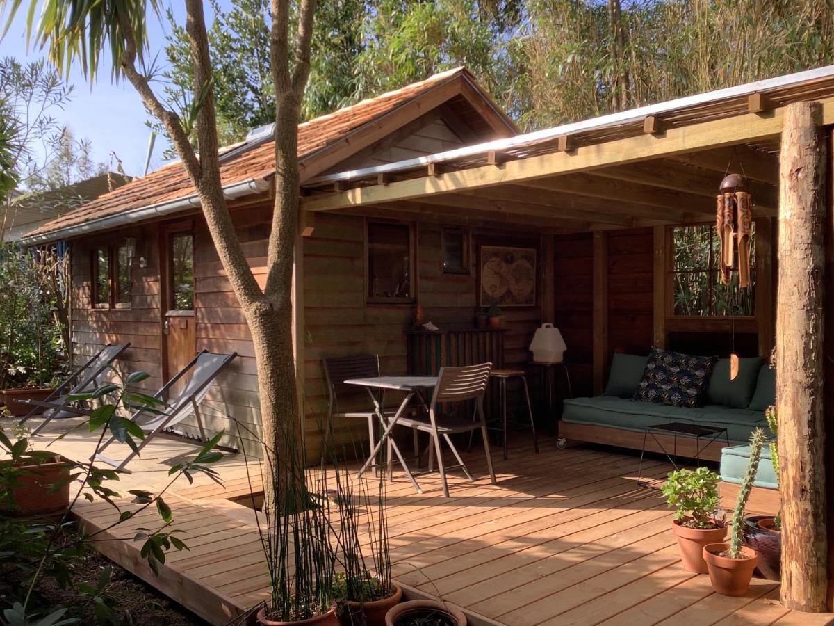 La Cabane D'Arbolateia Piscine & Spa Бидар Екстериор снимка