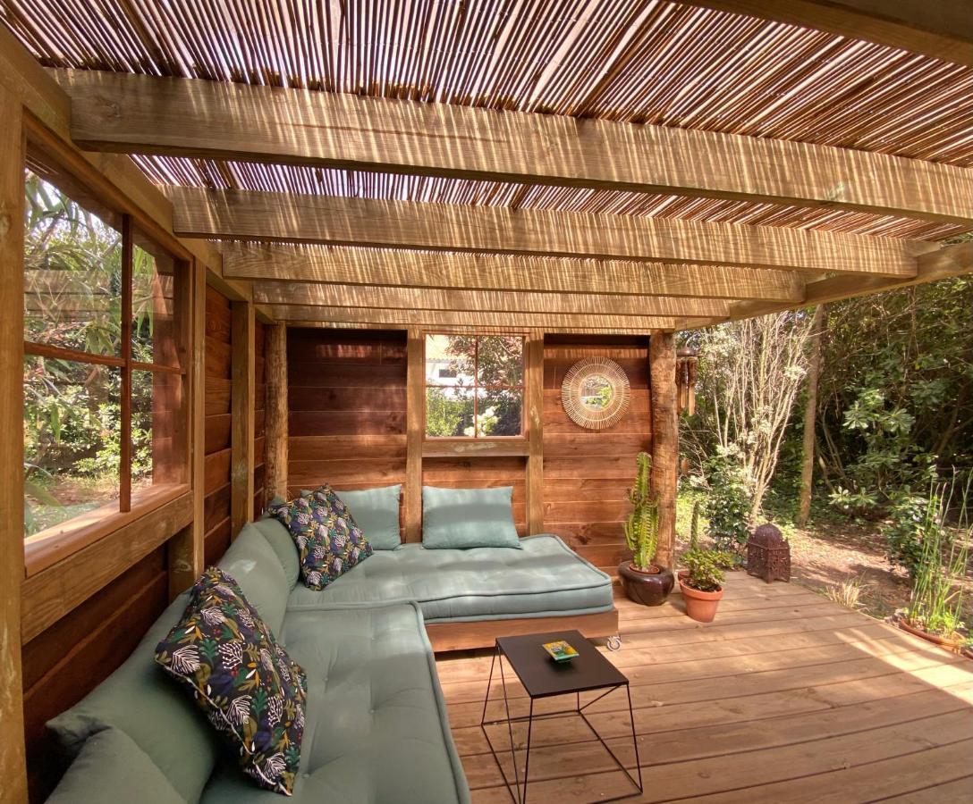 La Cabane D'Arbolateia Piscine & Spa Бидар Екстериор снимка