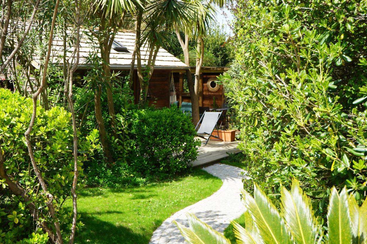 La Cabane D'Arbolateia Piscine & Spa Бидар Екстериор снимка